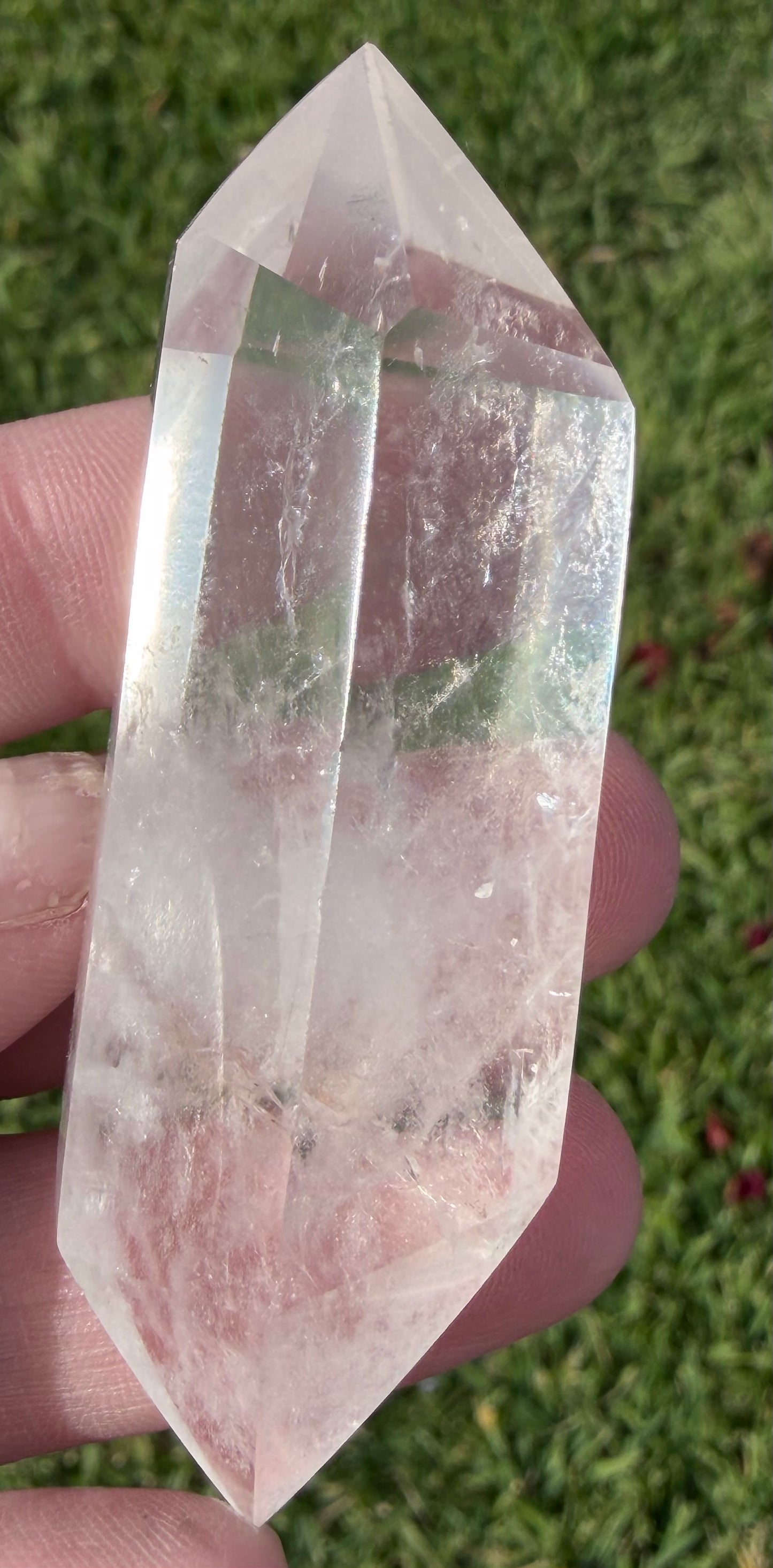 Double Terminated Clear Quartz Point – 7.3cm