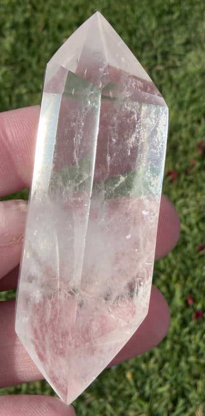 Double Terminated Clear Quartz Point – 7.3cm