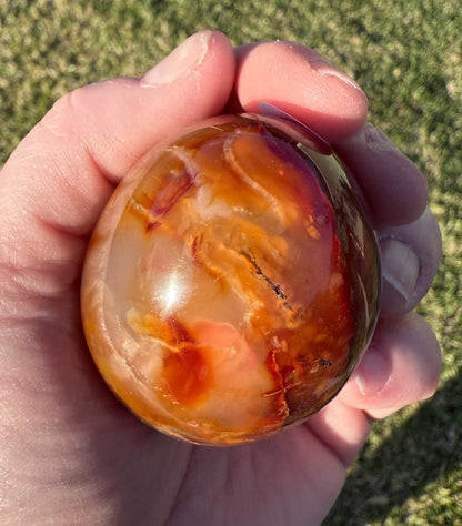 Carnelian Egg – 173 g - Crystal wonderland By Lisa