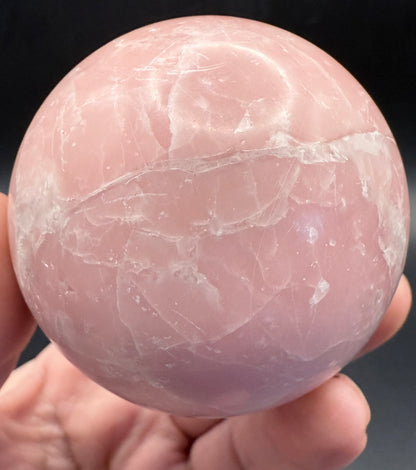 Pink Opal Sphere – 378g / 6.4cm