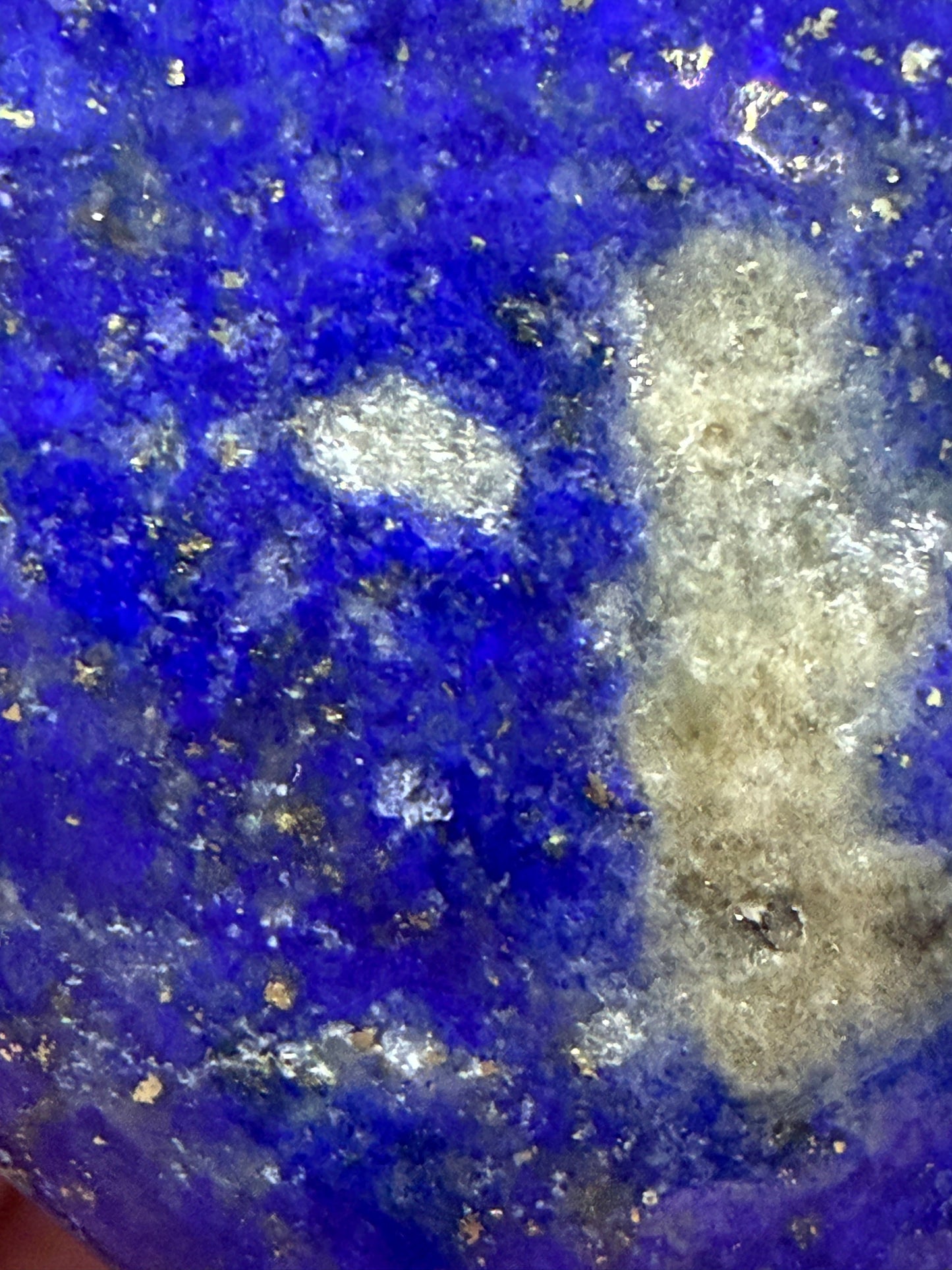 Natural Lapis Lazuli Heart with Pyrite | 4.8 cm | 61g C