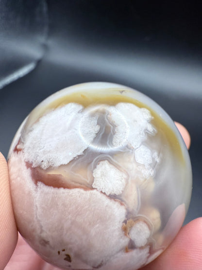 Flower Agate Sphere