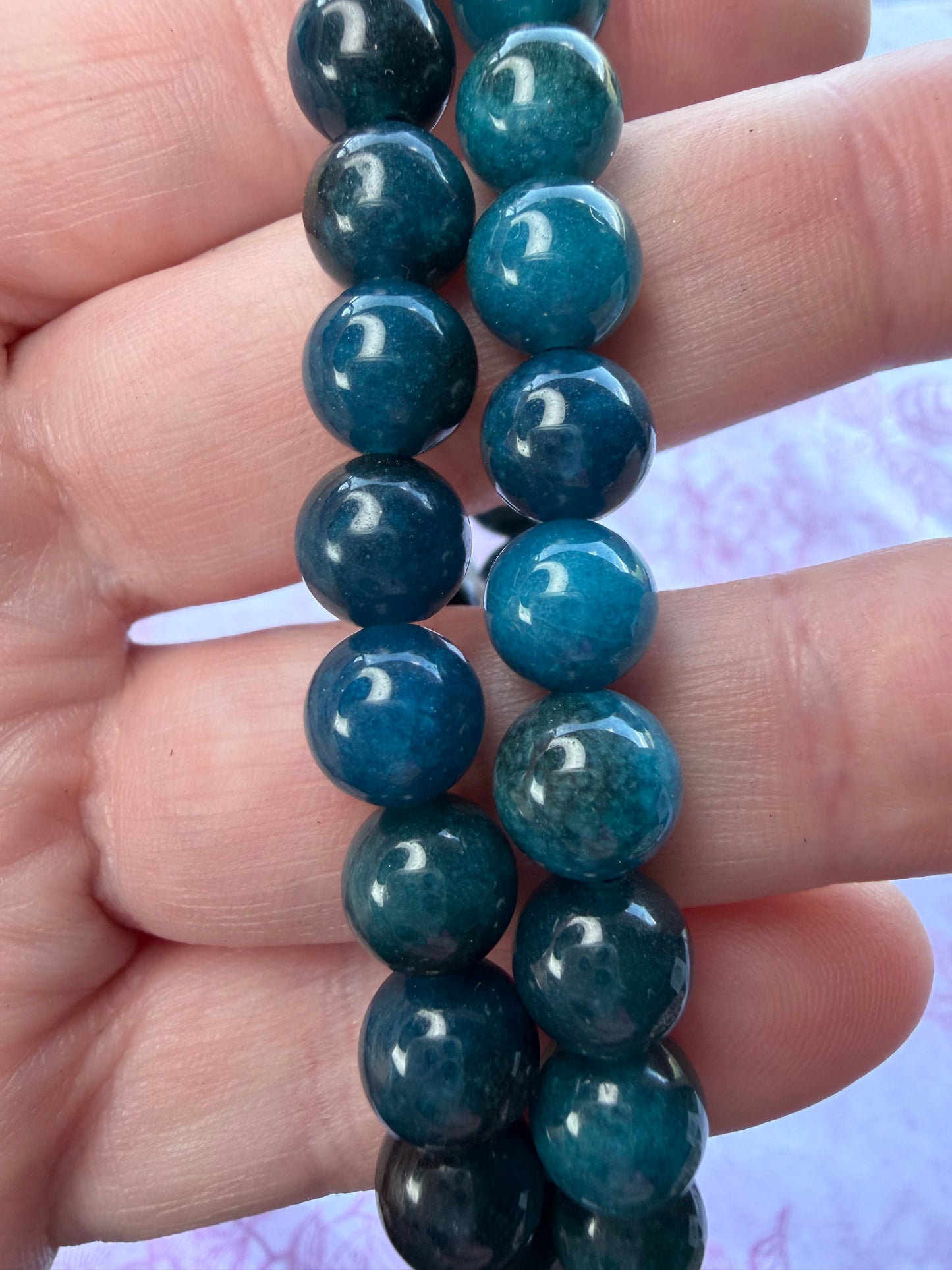 Blue Apatite Bracelet (8mm)