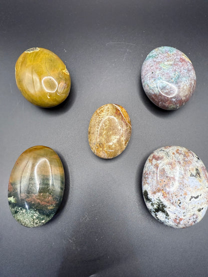Ocean Jasper Big Palm Stones