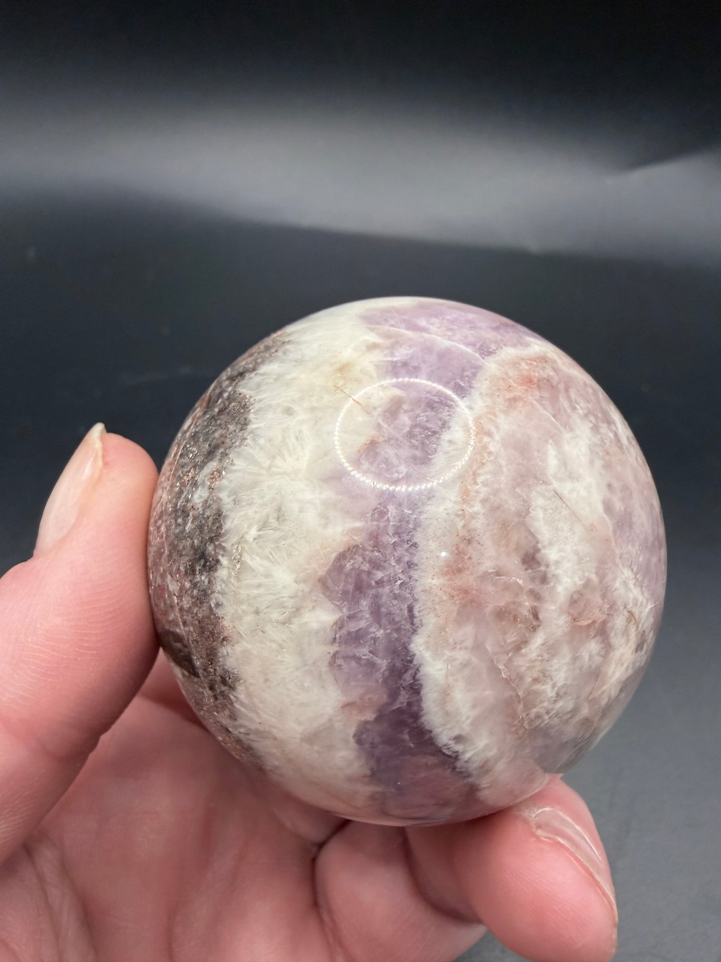 Amethyst & Agate Sphere