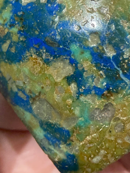 Chrysocolla Heart B