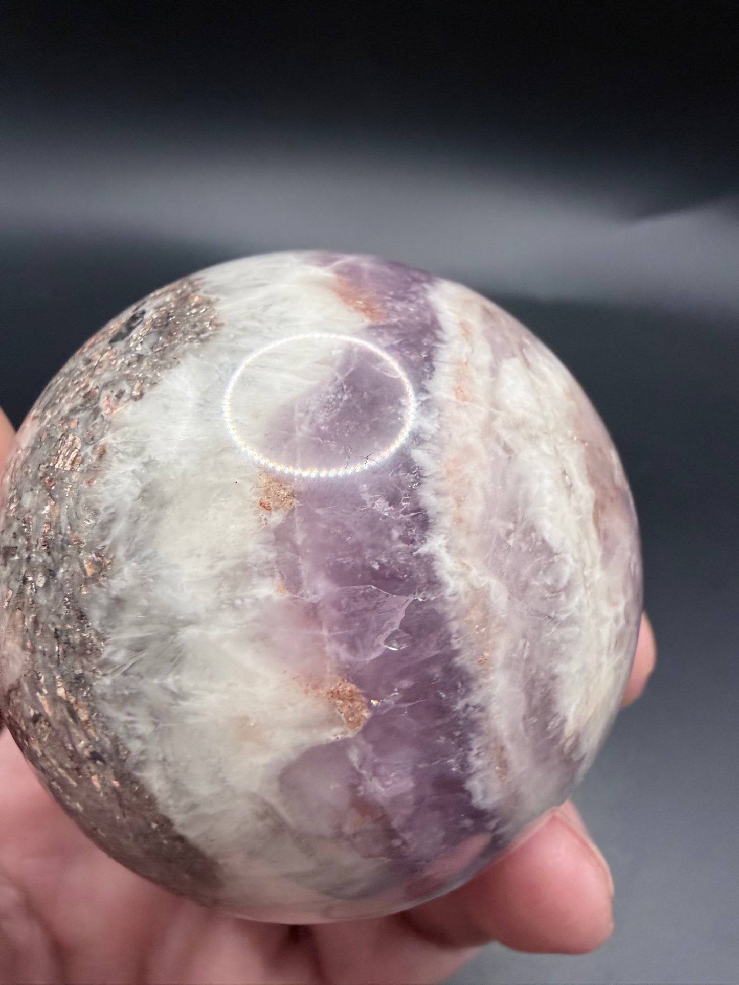 Amethyst & Agate Sphere