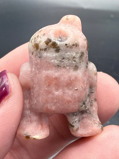 🤖 Crystal R2-D2 Carvings – Galactic Guardians of Energy