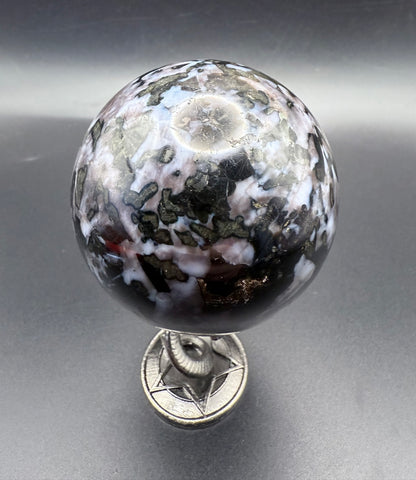 Mystic Merlinite (Indigo Gabbro) Sphere