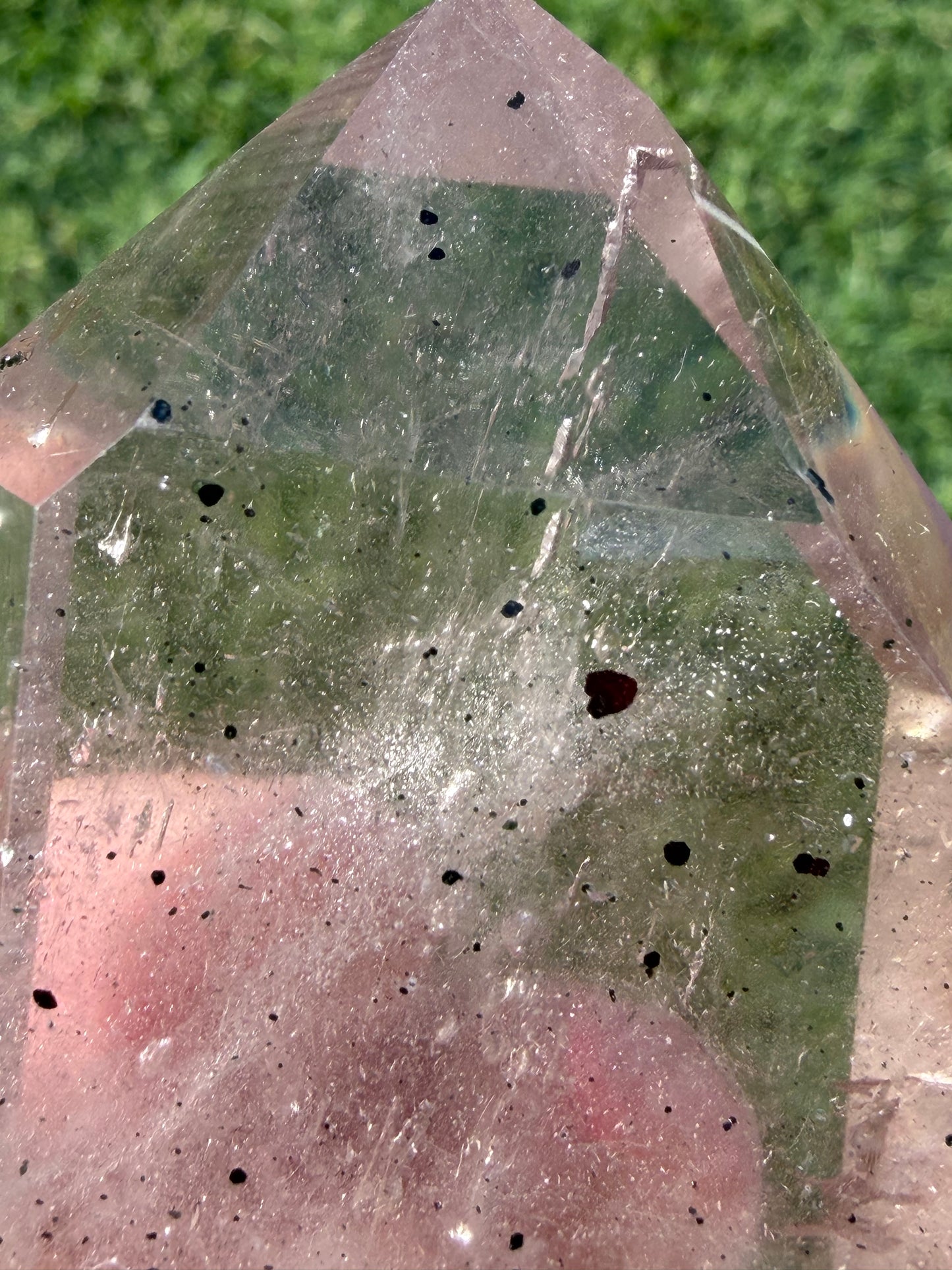 Smokey Clear Quartz Tower with Natural Inclusions – Madagascar | 212g
