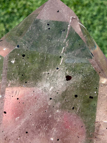 Smokey Clear Quartz Tower with Natural Inclusions – Madagascar | 212g