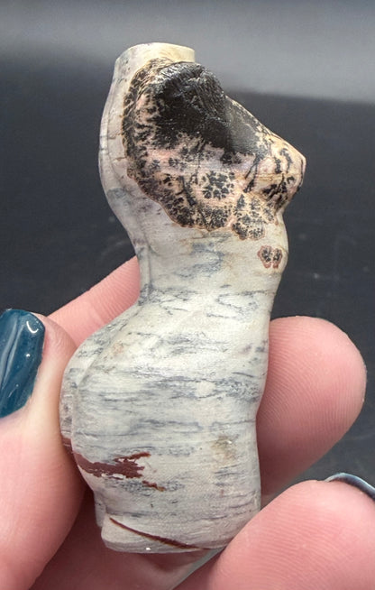 Picture Jasper Goddess Body Carving – Balance • Tranquility • Grounding