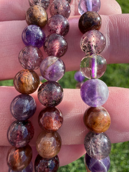 High Quality 6mm Mixed Quartz Bracelet