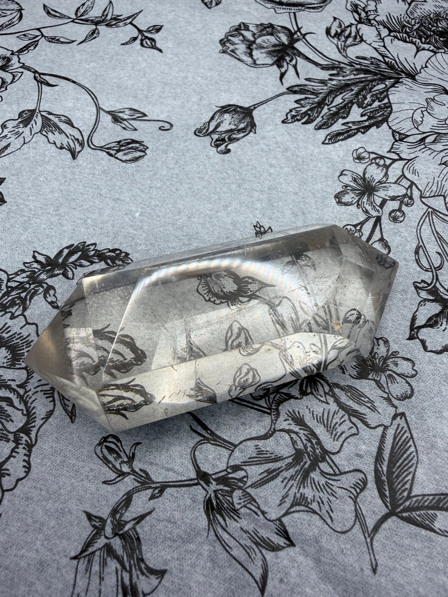 Light Smokey Quartz Double Terminated Point (100g)