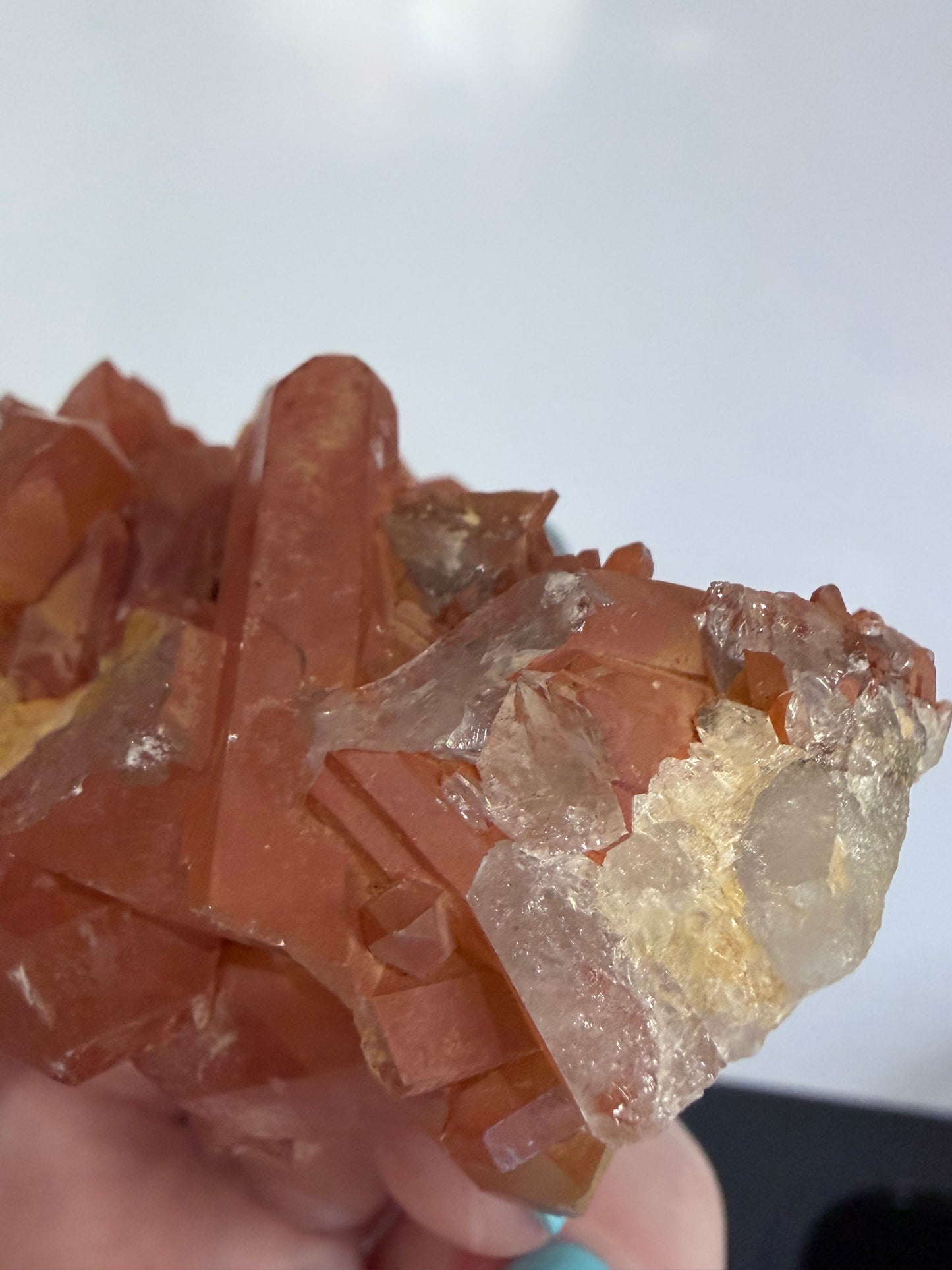 Mandarin Quartz Cluster – 145g