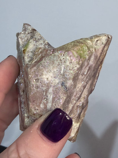 Aura-Coated Sphalerite Butterfly C