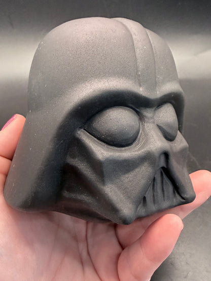 Large Darth Vader helmet – Black Obsidian Carving
