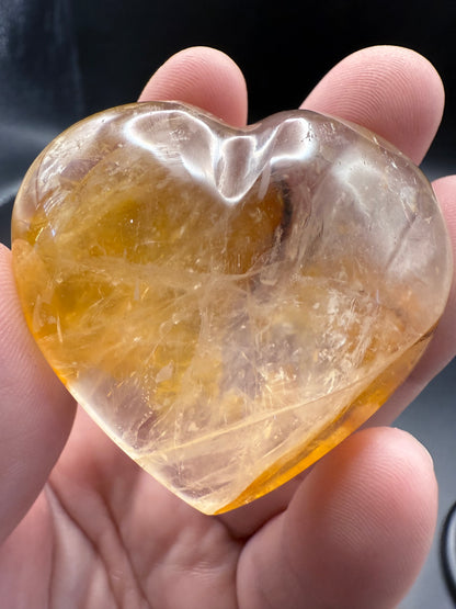 Golden Healer Puffy Hearts