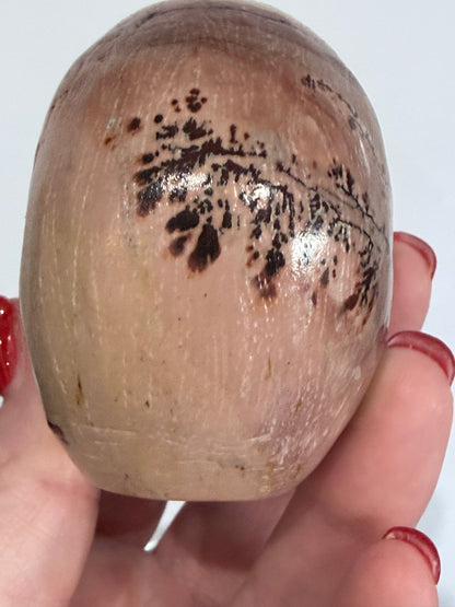Picture Jasper Skull Carving – 300g