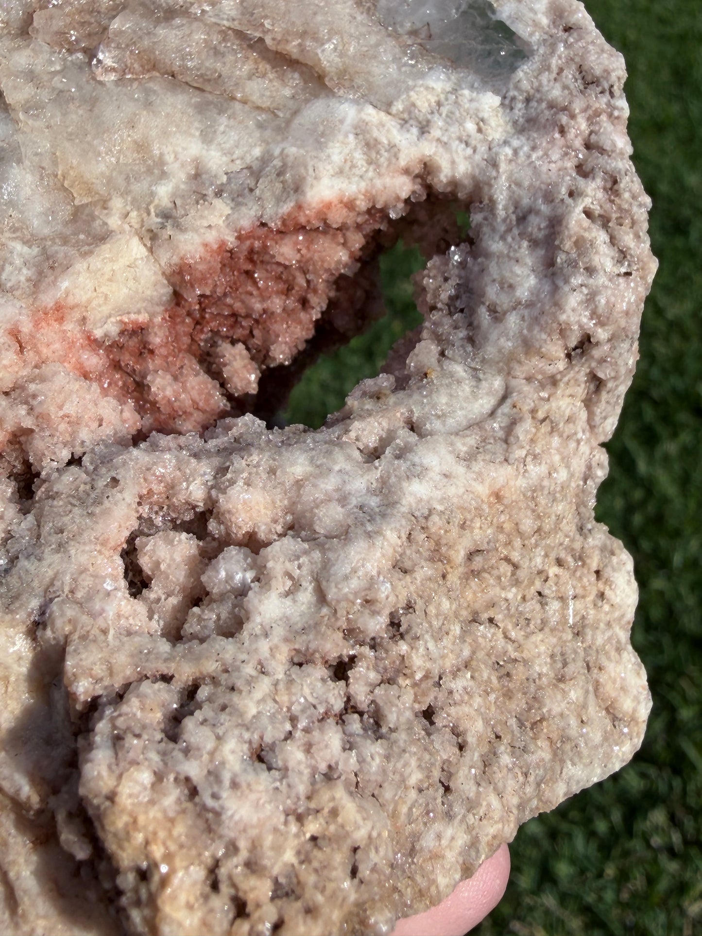 Pink Amethyst Druzy Freeform 480g
