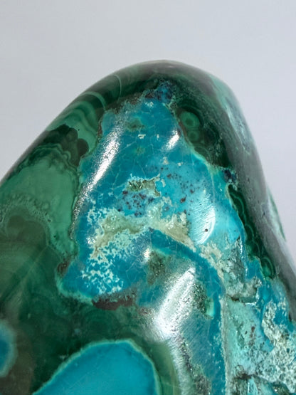 Chrysocolla with Malachite Freeform Premium– Madagascar – 275g -