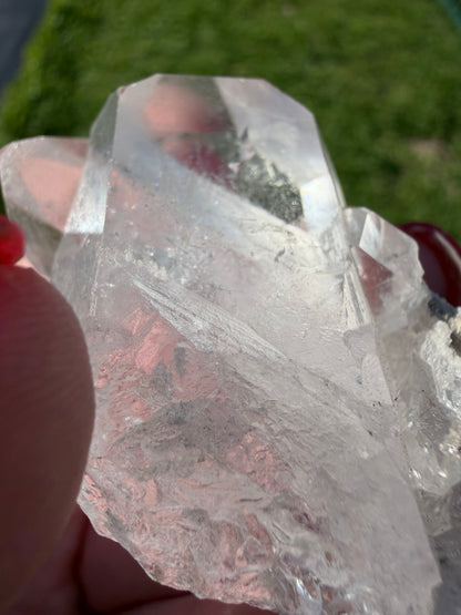 Clear Quartz Twin Cluster – 60g
