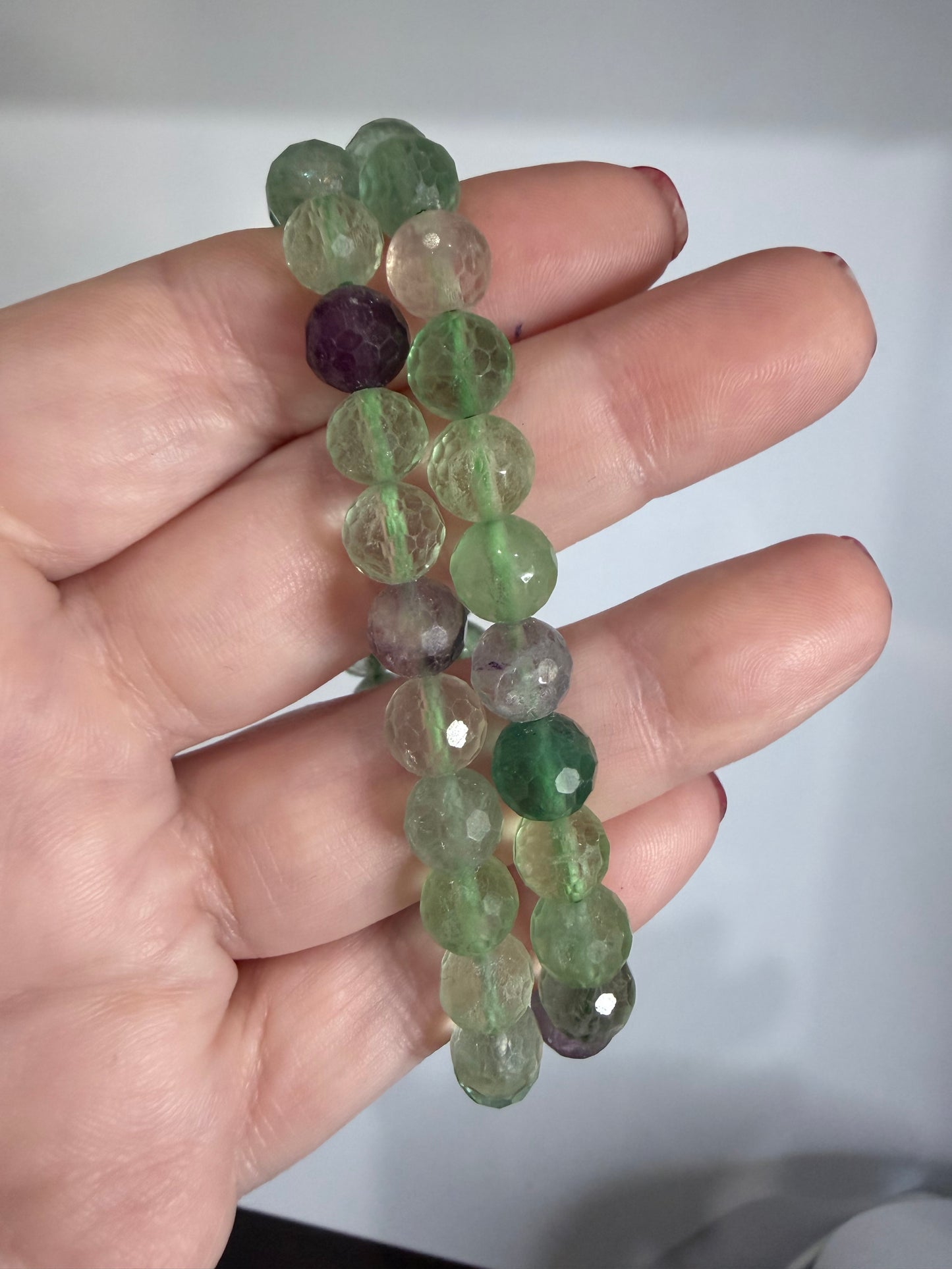 8mm Fluorite Faceted Bracelet

Clarity • Focus • Energy Balance