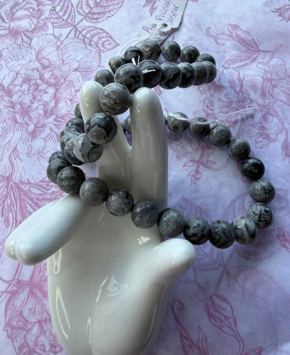 Picasso Jasper Bracelet 8mm