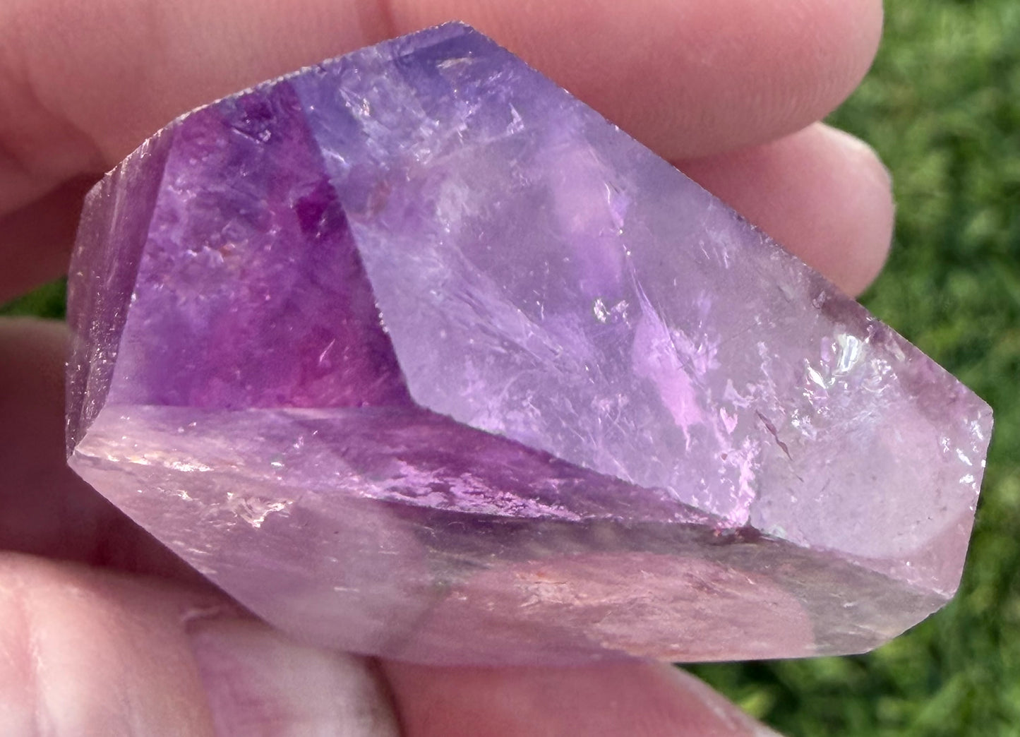 Purple Amethyst Freeform (Colour Zoning) – 63g