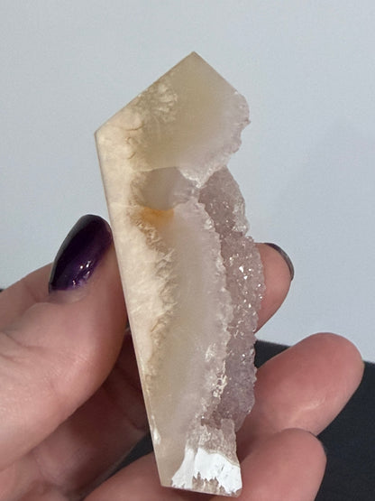 Pink Amethyst Mini Druzy Cave 92g