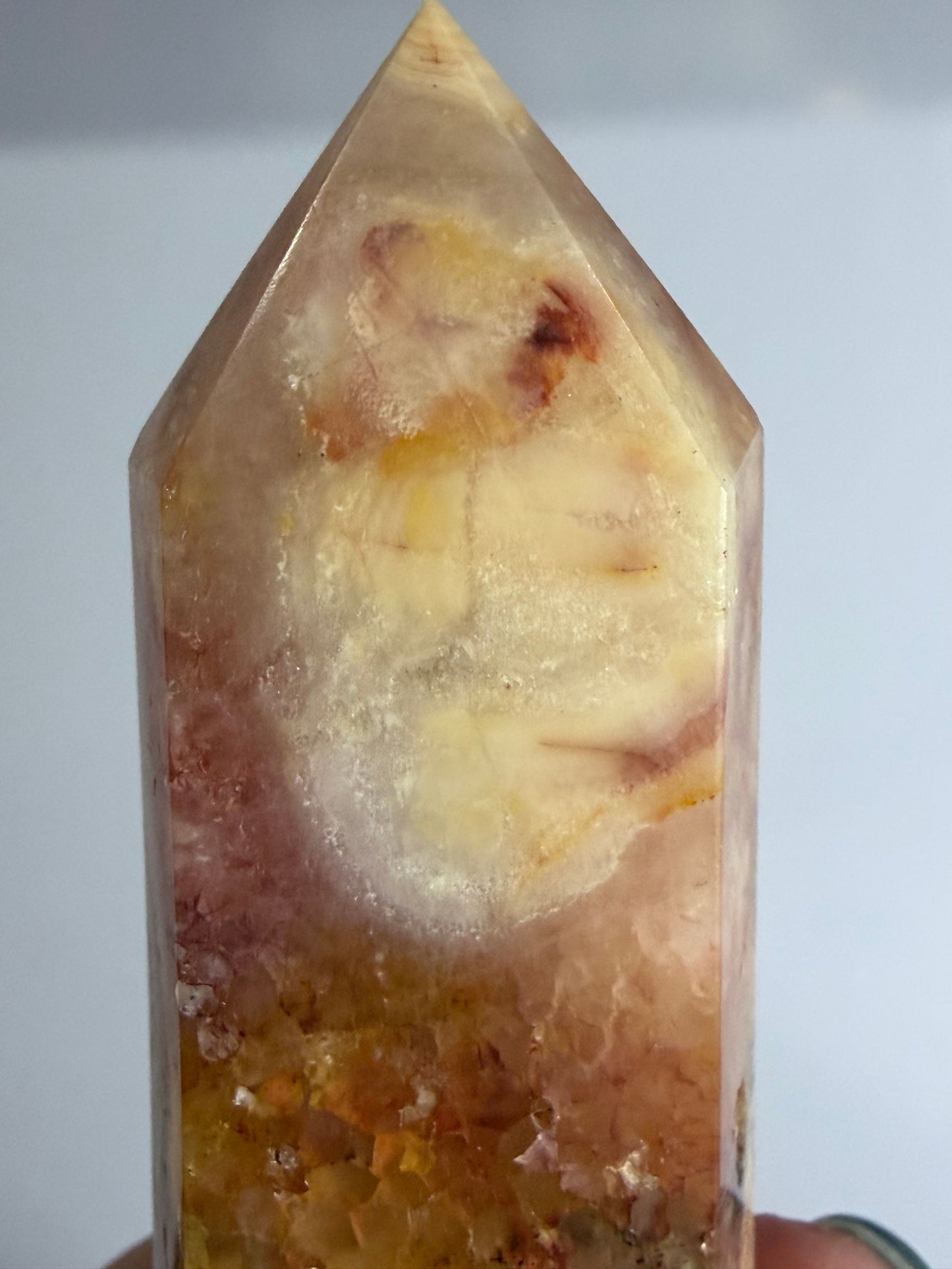 Crazy Lace Agate Tower A -