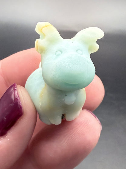 Crystal Moose Carvings