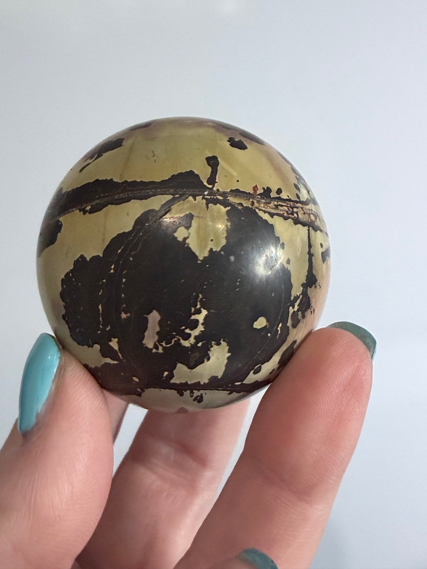 Picture Jasper Sphere – 163g | 5cm A