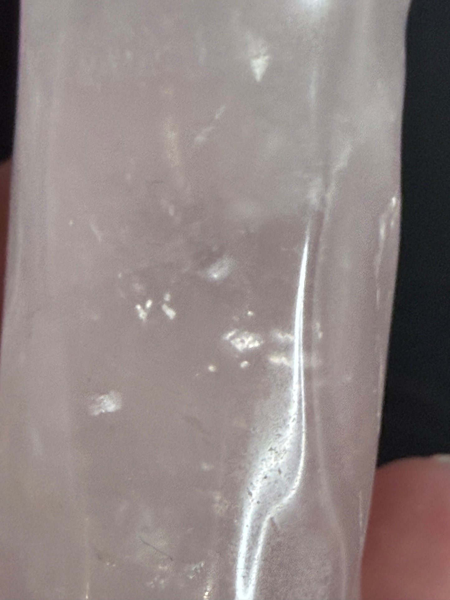 Rose Quartz Willy Carving – 10cm