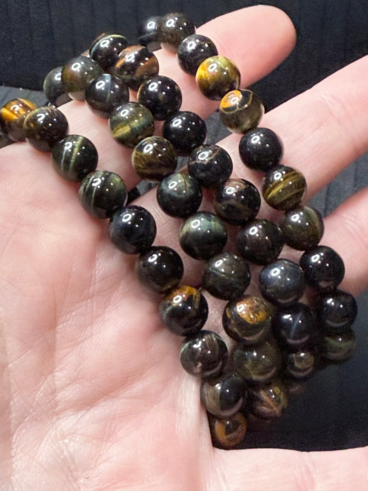 Blue Tiger Eye 8mm Bracelet