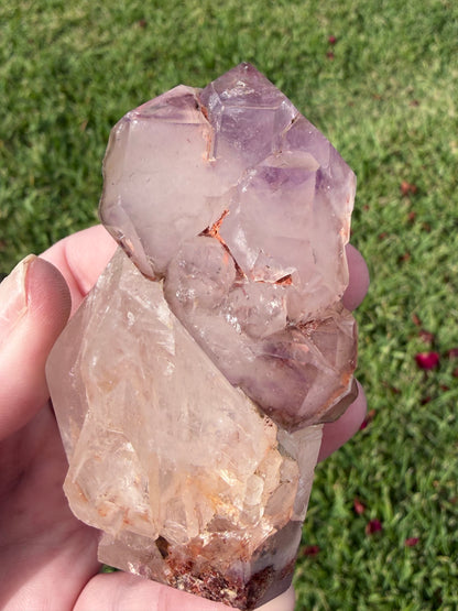 Large Included Amethyst Cluster Point– 215g | 8.5cm