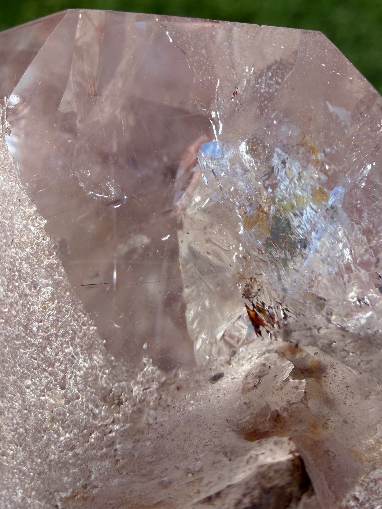 Included Clear Quartz Freeform – Madagascar Origin | Natural Inclusions | 135g