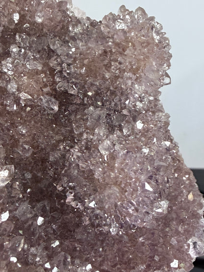 Lavender Amethyst Druzy Agate Freeform – Crystal Cave Formation (310g)