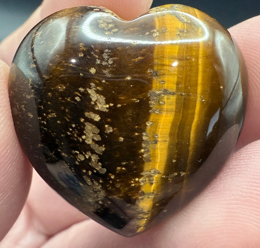 Tiger’s Eye Heart – 3 cm