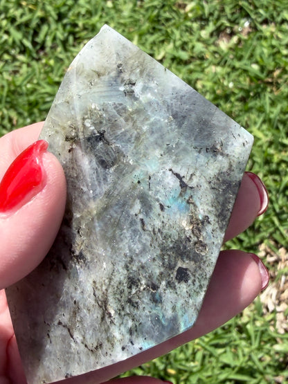 Labradorite Crystal Freeform – Rainbow Flash | 159g E