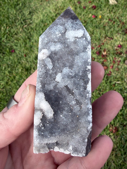 Sphalerite Druzy Tower – 8.9cm