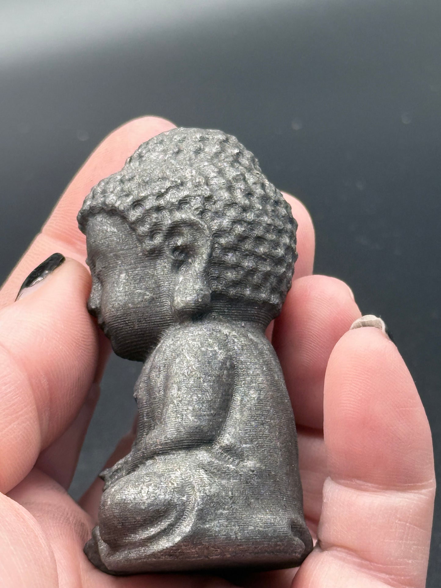 Shungite Buddha