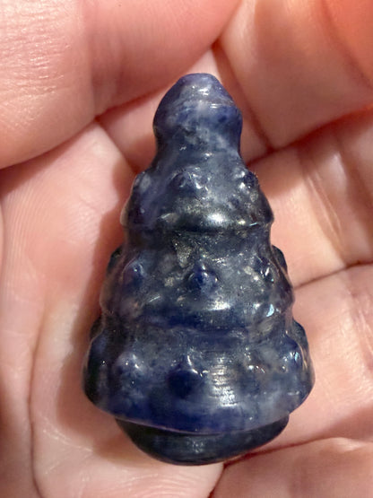Christmas Tree Crystal Mini Carving – Various Materials