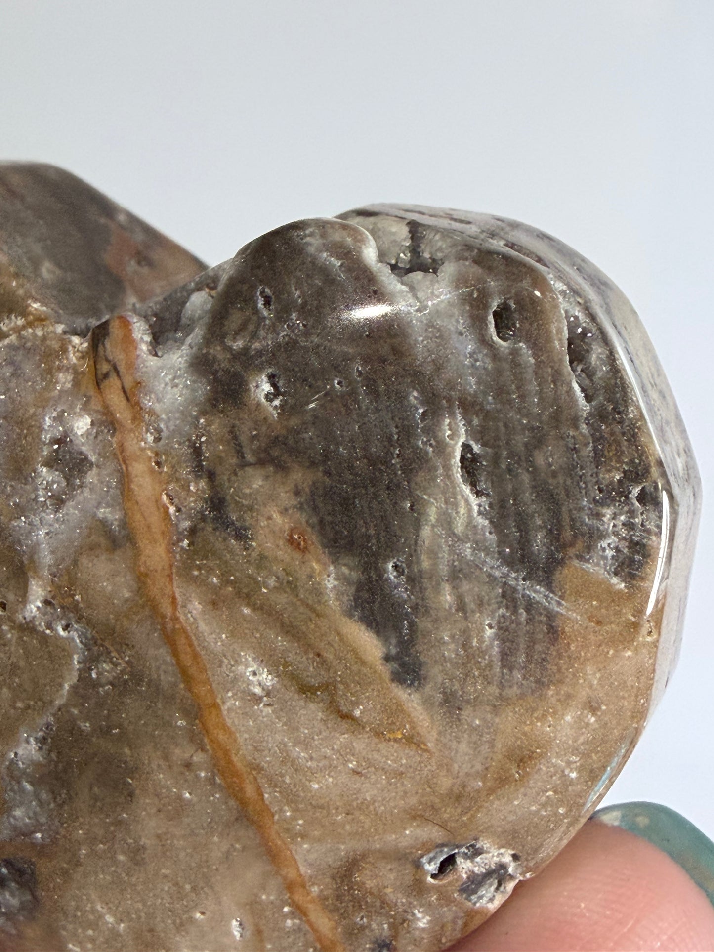 Sphalerite Free-Standing Heart – 90g C - 5.5cm