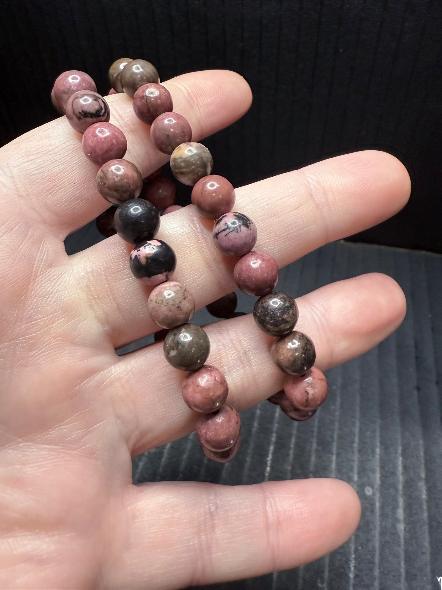 Rhodonite 8mm Bracelet