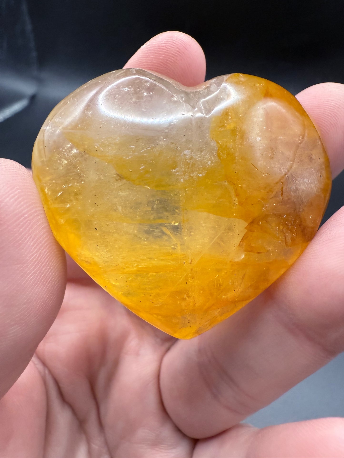 Golden Healer Puffy Hearts