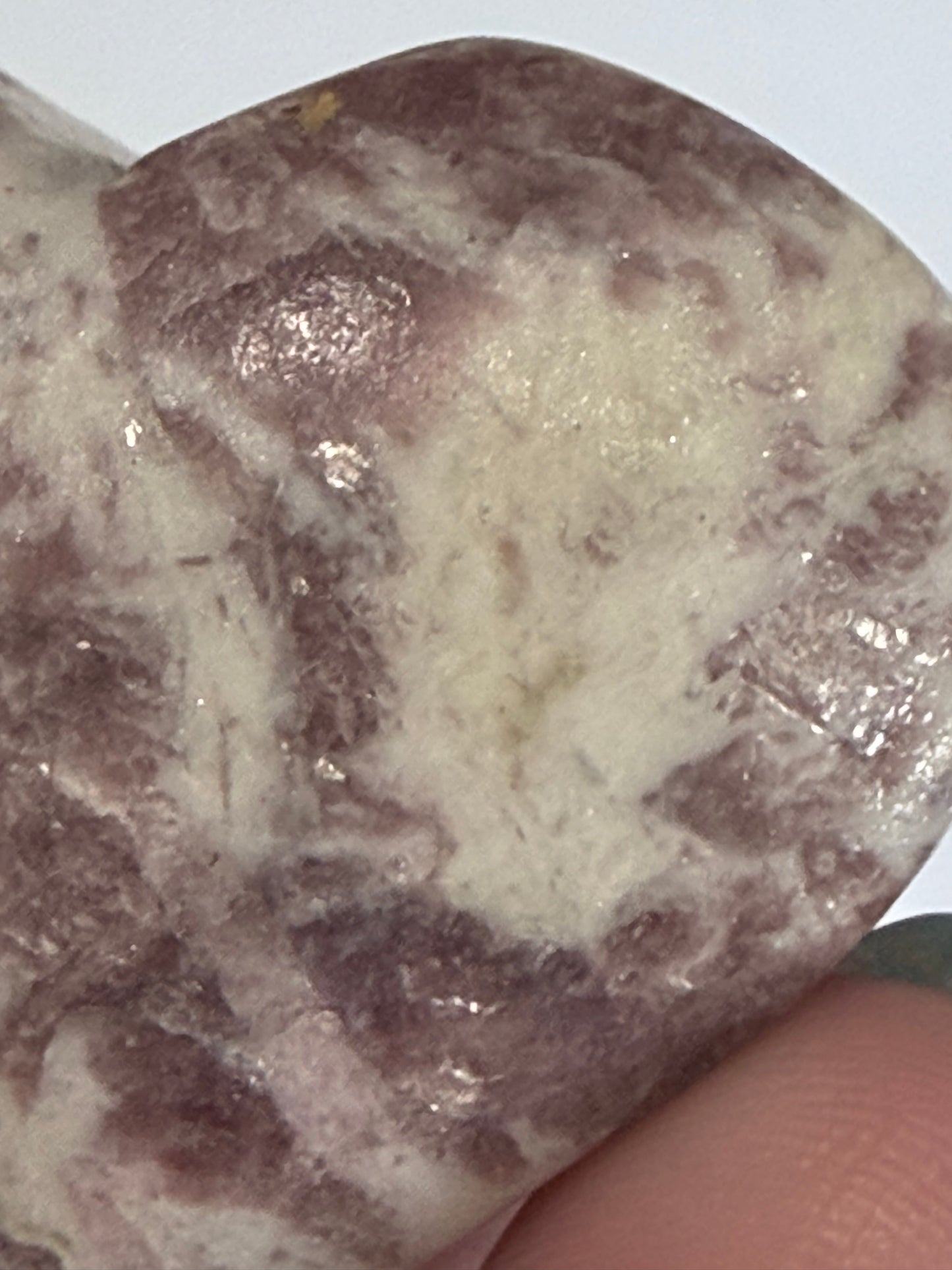 Pink Tourmaline in Mica Matrix Heart C - 3.7cm