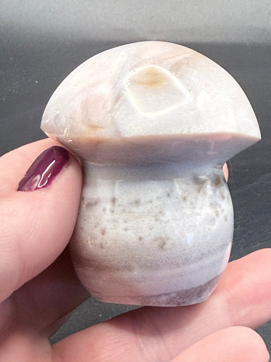 Ocean Jasper Mushroom Carving