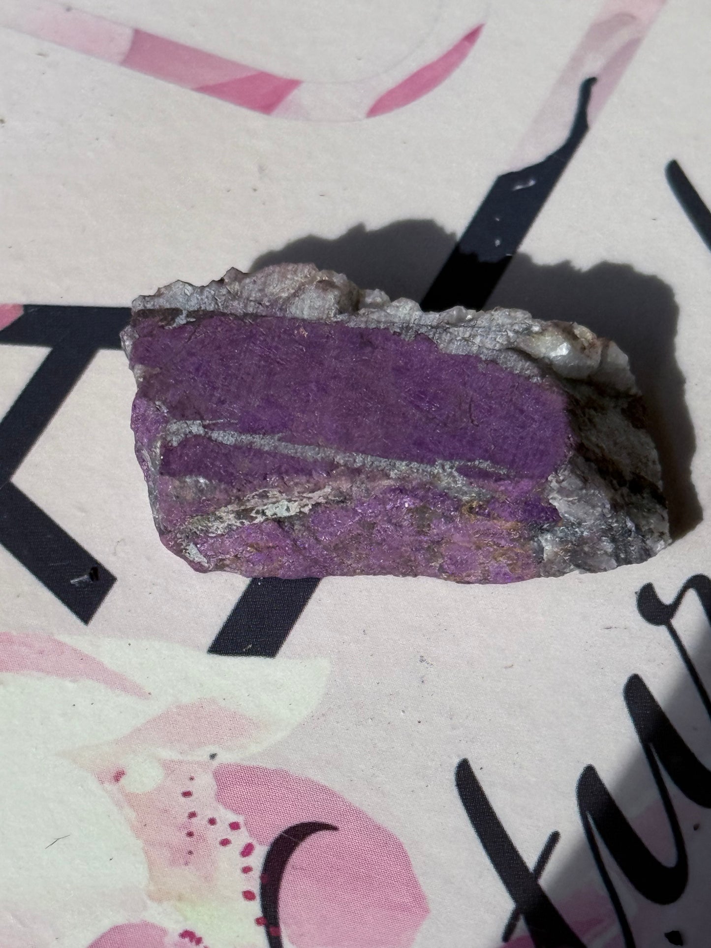 Rare Purpurite Slab
