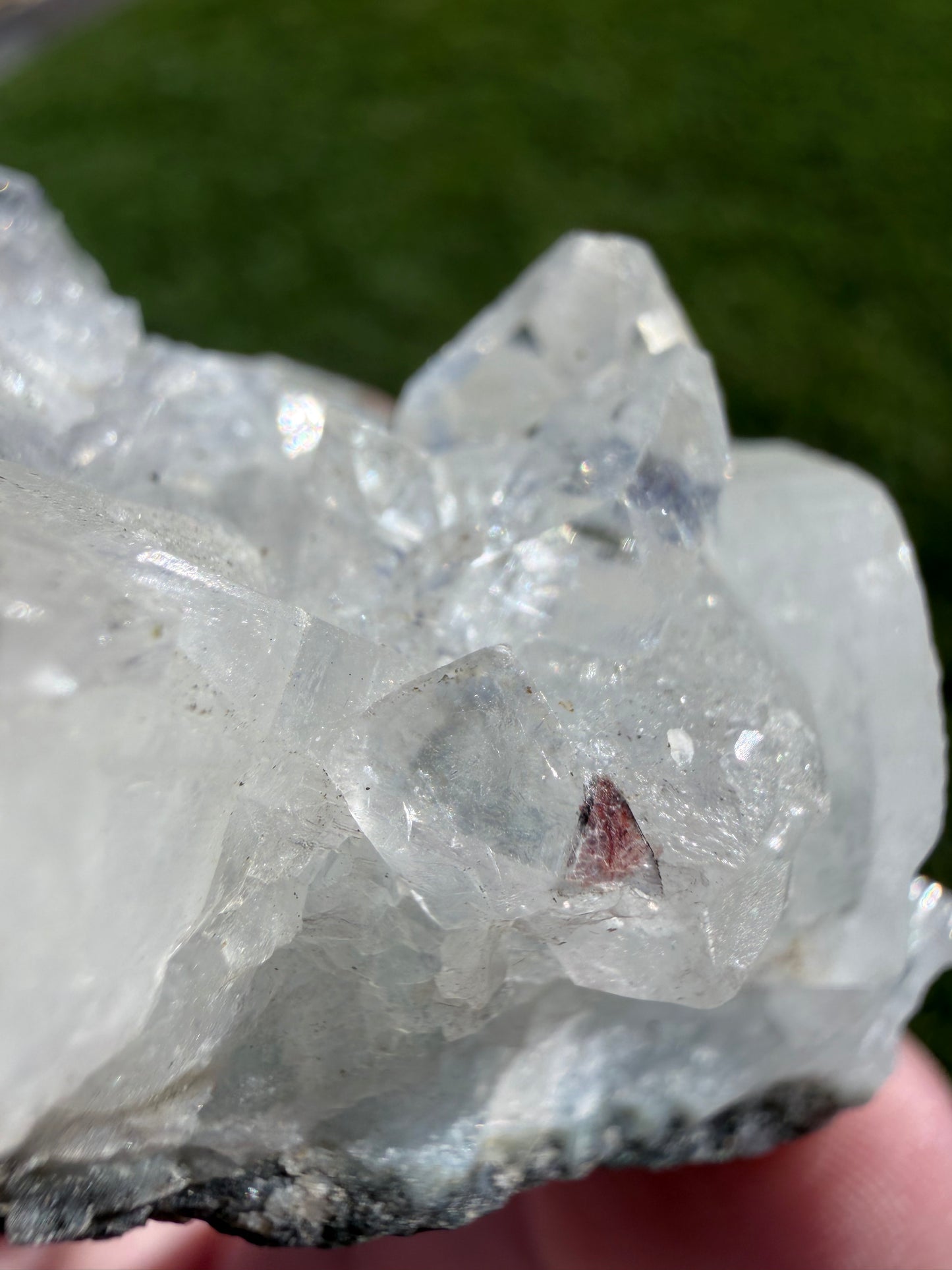 Jalgaon Apophyllite with White Stilbite & Chalcedony | 51g